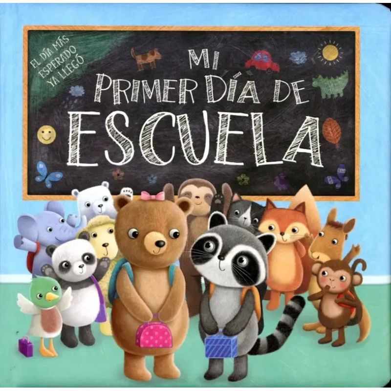 MI PRIMER DIA DE ESCUELA - CRECIENDO (CARTONE) (Nuevo) - Miniatura 2