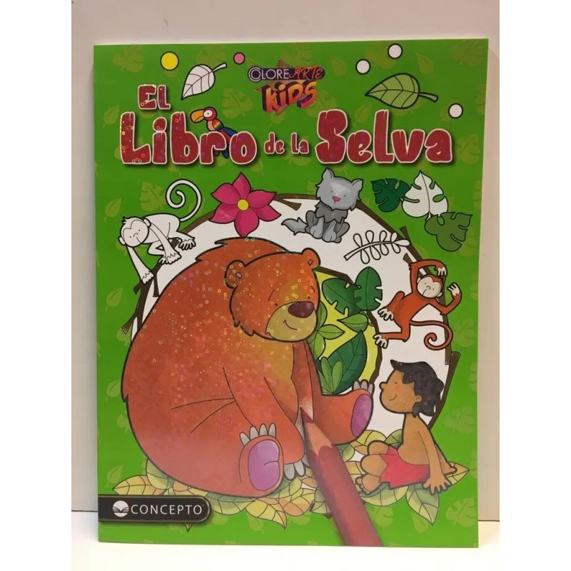 LIBRO DE LA SELVA, EL - COLOREARTE KIDS (Nuevo)