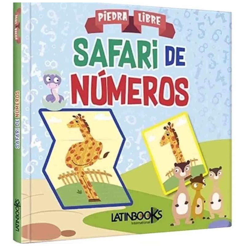 SAFARI DE NUMEROS - PIEDRA LIBRE (DESPLEGABLE) (Nuevo)