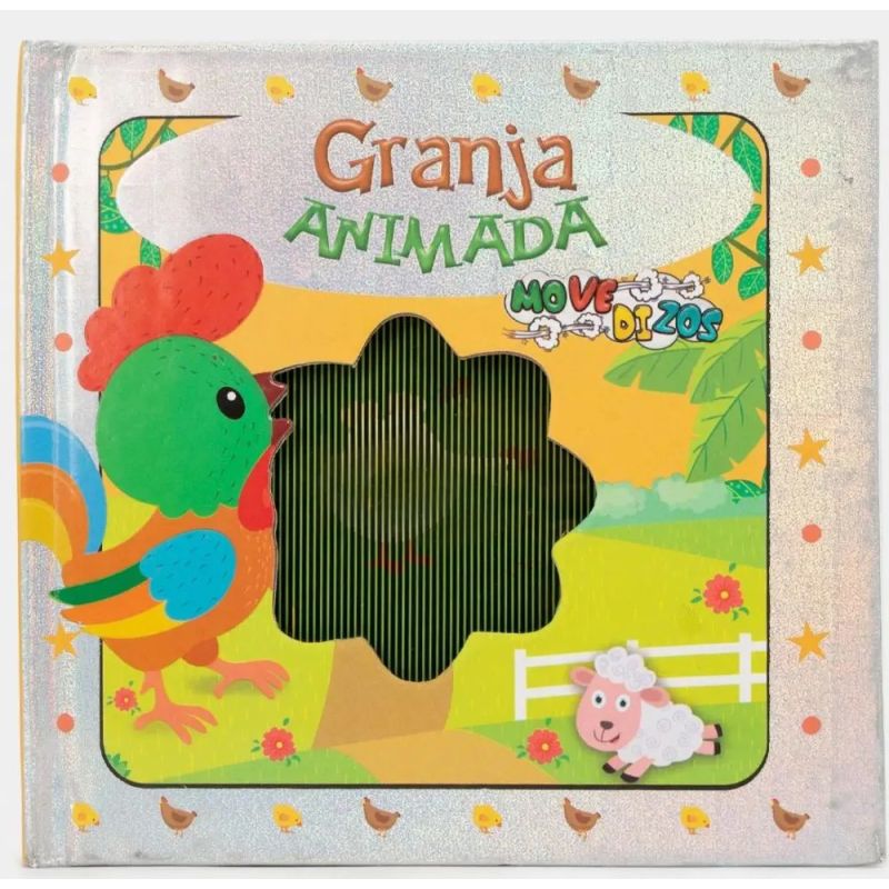 GRANJA ANIMADA - MOVEDIZOS - CARTONE (Nuevo) - Miniatura 2