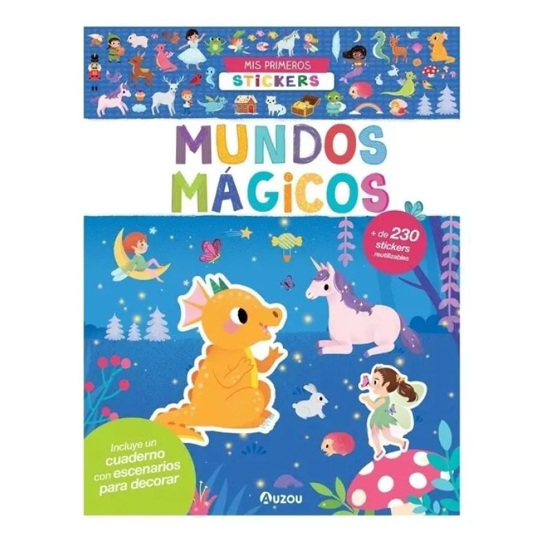 MUNDOS MAGICOS - MIS PRIMEROS STICKERS (Nuevo)