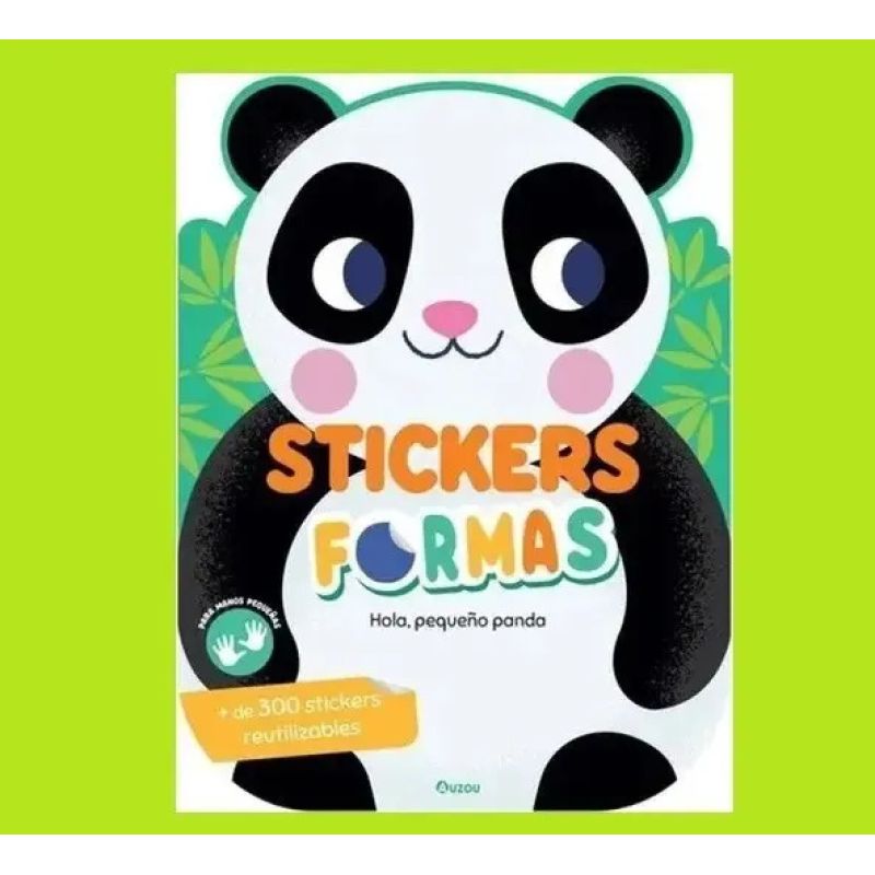 HOLA, PEQUEÑO PANDA - STICKER FORMAS (Nuevo) - Miniatura 2