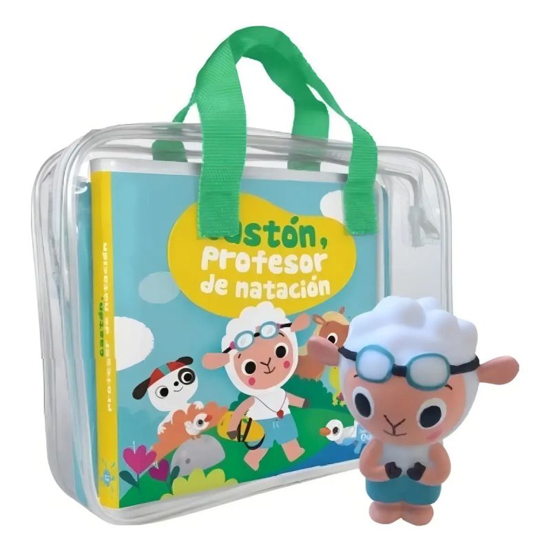 GASTON PROFESOR DE NATACION - LIBROS DE BAÑO (Nuevo)
