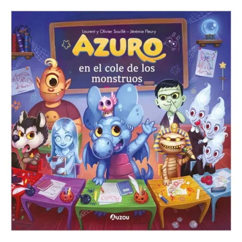AZURO EN EL COLE DE LOS MONSTRUOS - TD (Nuevo)