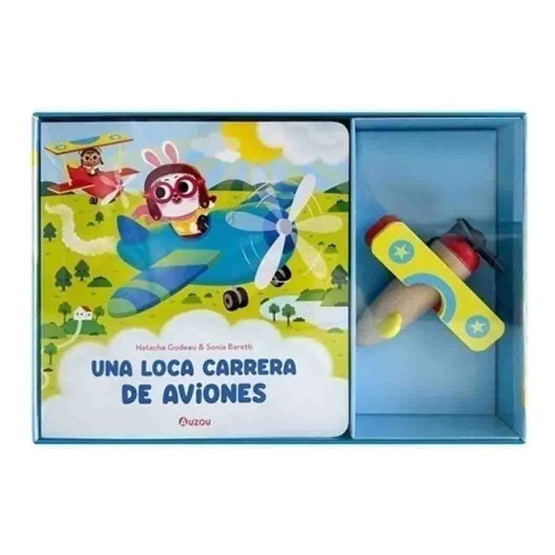 UNA LOCA CARRERA DE AVIONES - CARTONE (Nuevo)