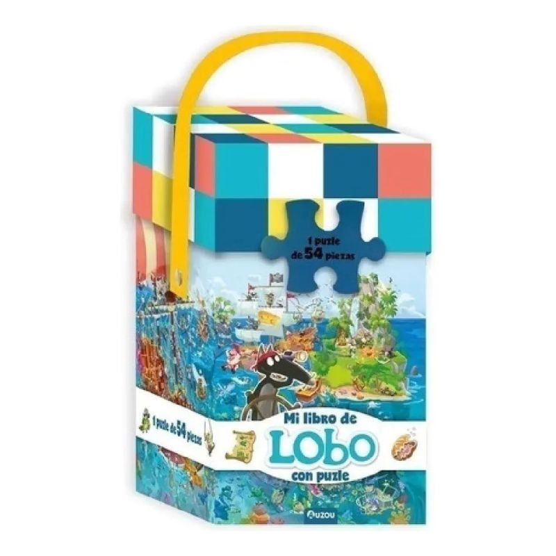 LOBO QUE SOÑABA CON EL OCEANO, EL - LIBRO + PUZLE (Nuevo)