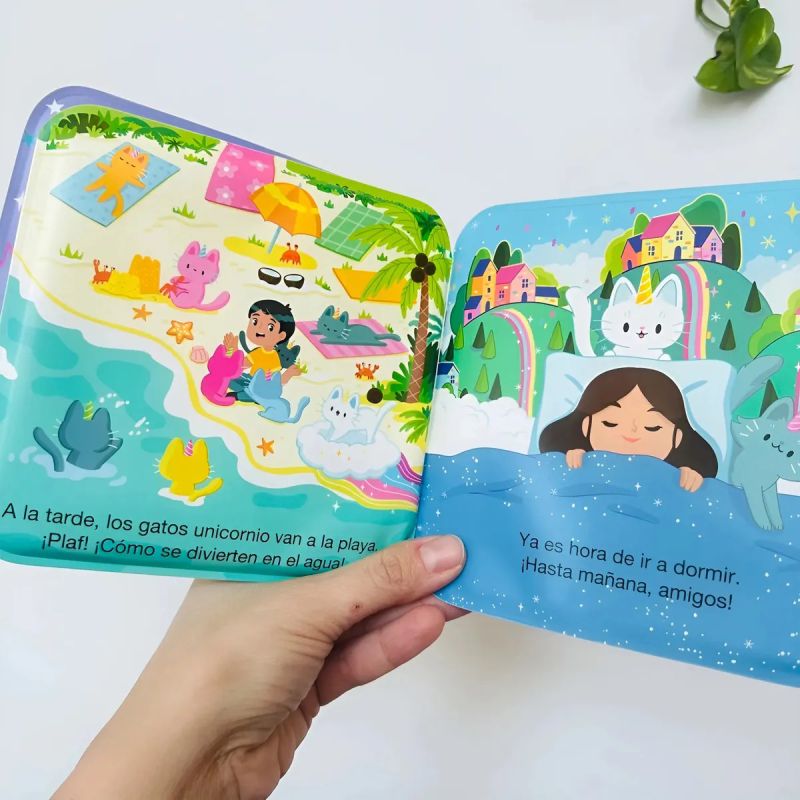 SUNI - EL INCREIBLE DIA DEL GATO UNICORNIO - LIBROS DE BAÑO (Nuevo) - Miniatura 5