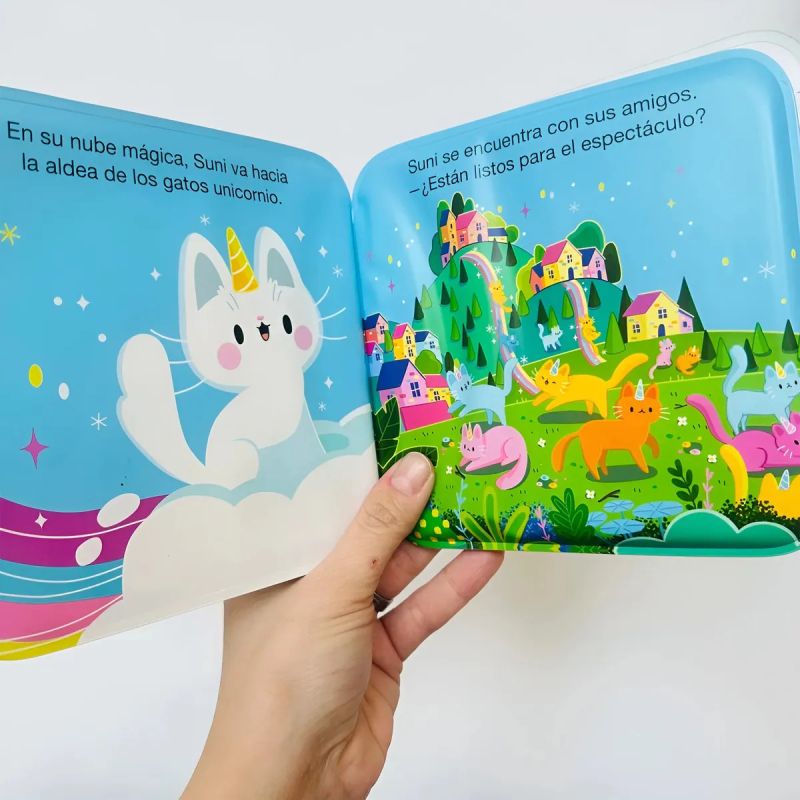 SUNI - EL INCREIBLE DIA DEL GATO UNICORNIO - LIBROS DE BAÑO (Nuevo) - Miniatura 4