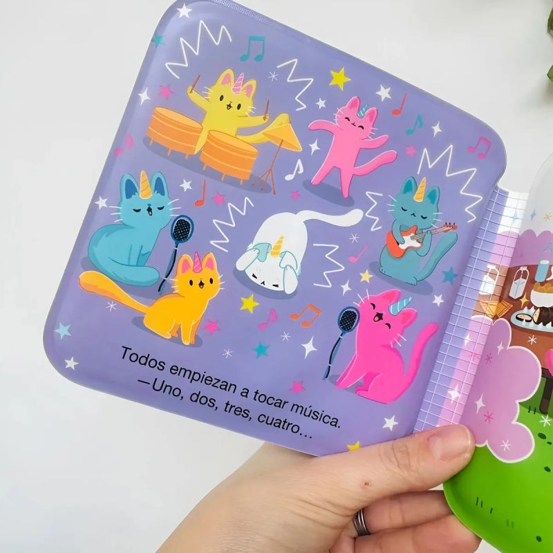 SUNI - EL INCREIBLE DIA DEL GATO UNICORNIO - LIBROS DE BAÑO (Nuevo) - Miniatura 3