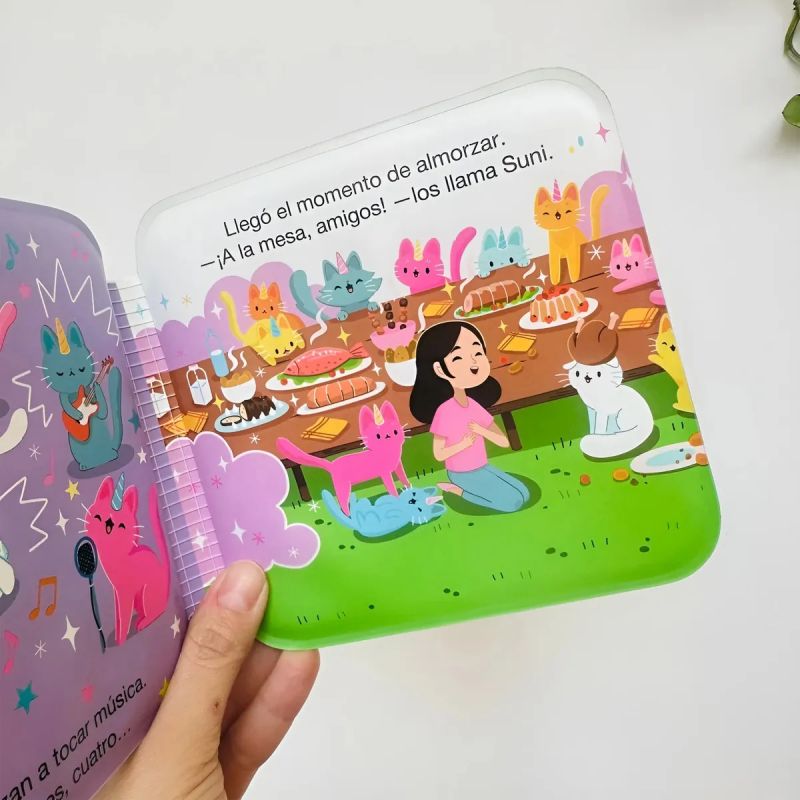 SUNI - EL INCREIBLE DIA DEL GATO UNICORNIO - LIBROS DE BAÑO (Nuevo) - Miniatura 2