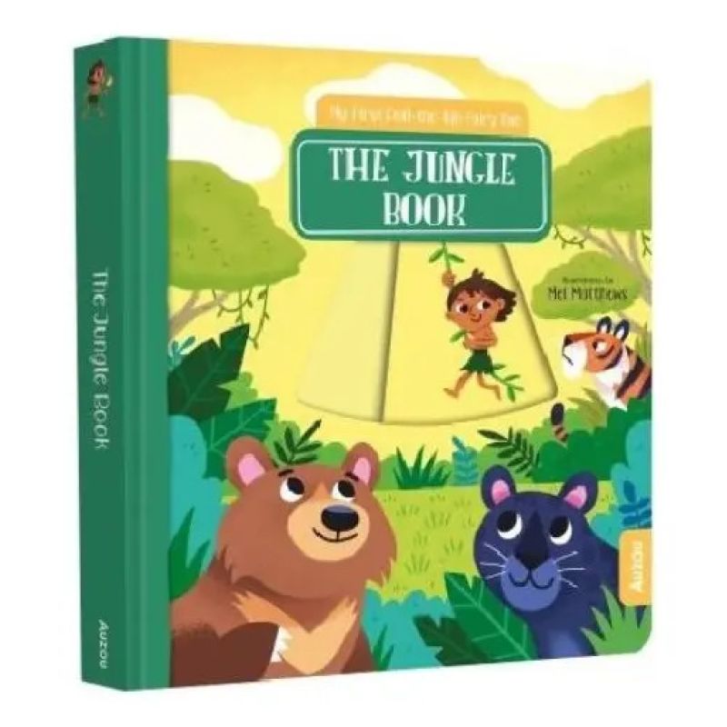 JUNGLE BOOK - MY FIRST PULL-THE-TAB FAIRY TALE - BOARD BOOK (Nuevo)