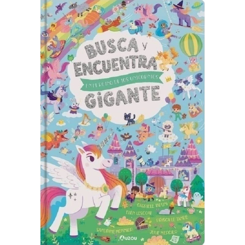 BUSCA Y ENCUENTRA GIGANTE - EN EL REINO DE LOS UNICORNIOS (LIBRO GIGANTE) (Nuevo)