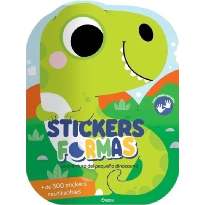 AVENTURA DEL PEQUEÑO DINOSAURIO, LA - STICKERS FORMAS (Nuevo)