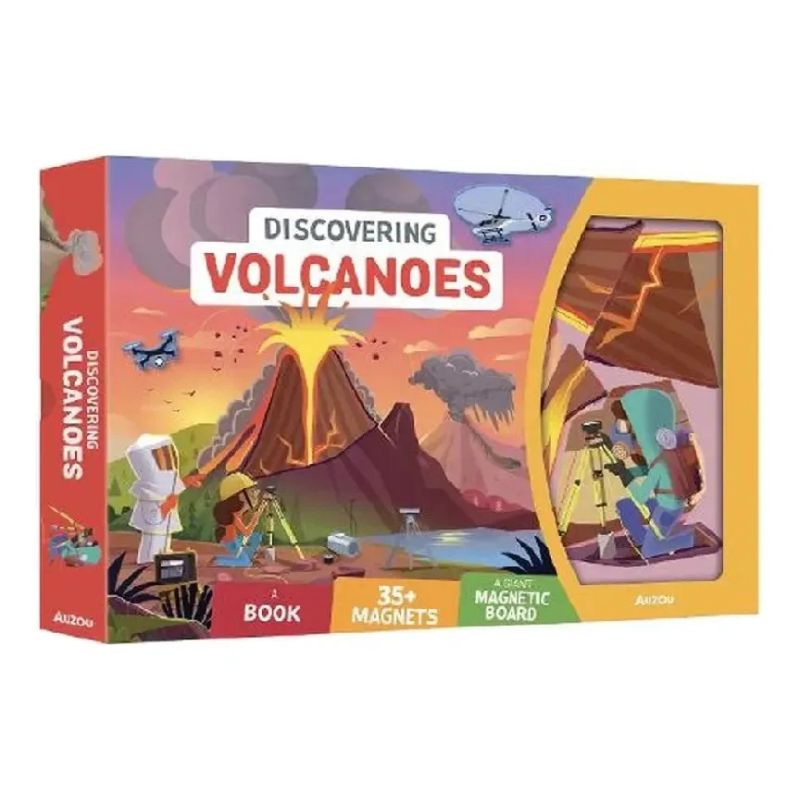 DISCOVERING VOLCANOES - MY MAGNETIC DISCOVERY KIT (Nuevo)
