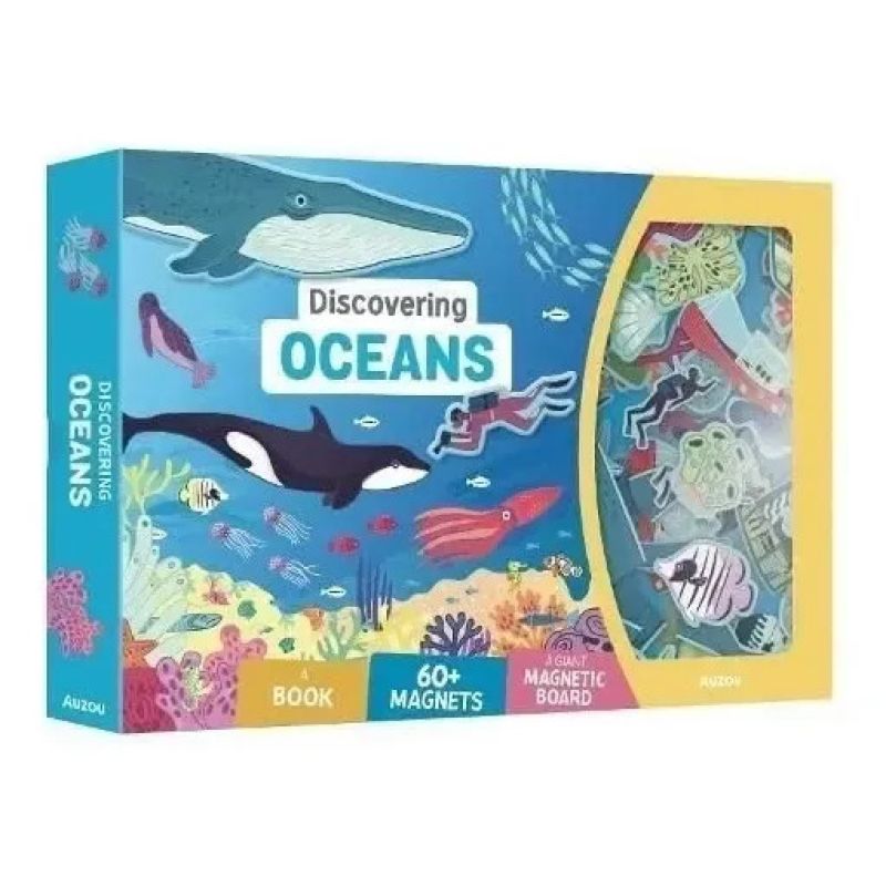 DISCOVERING OCEANS - MY MAGNETIC DISCOVERY KIT (Nuevo)