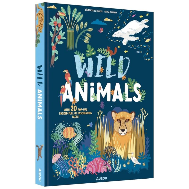 WILD ANIMALS - POP-UP - BOARD BOOK (Nuevo)