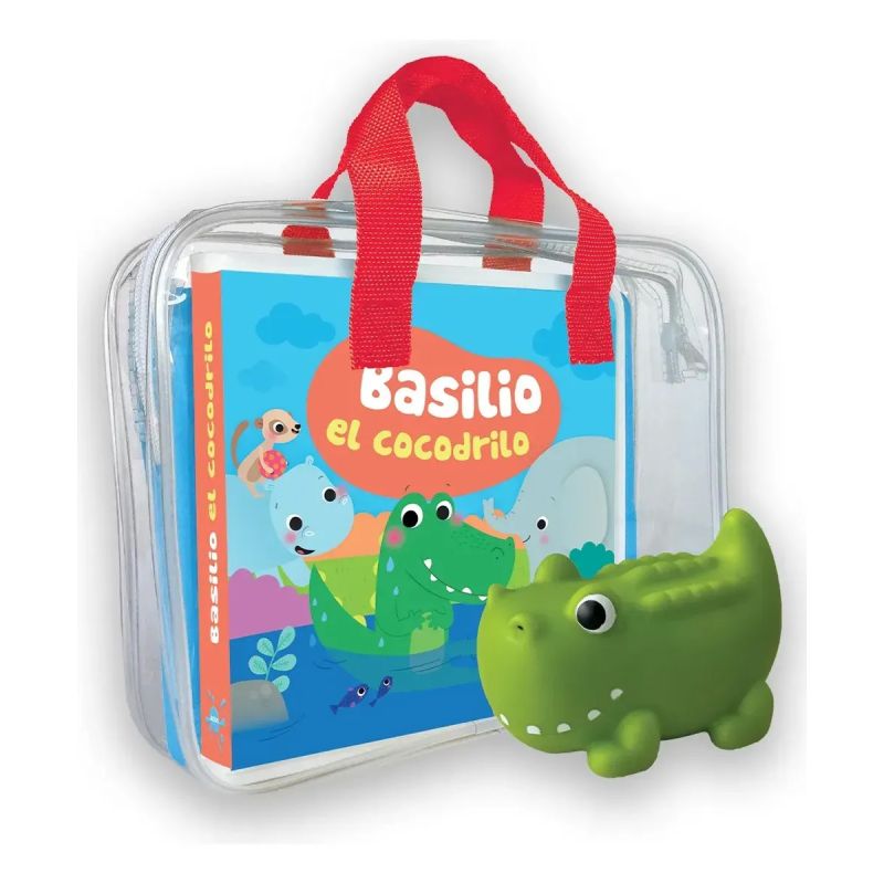 BASILIO EL COCODRILO - LIBROS DE BAÑO (Nuevo)