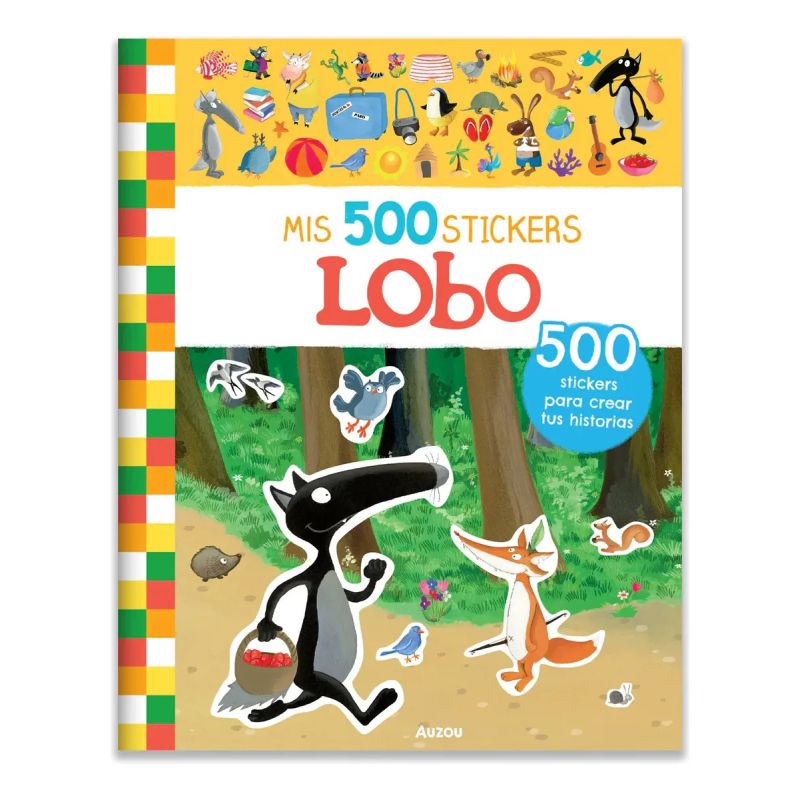 MIS 500 STICKERS DE LOBO (Nuevo)