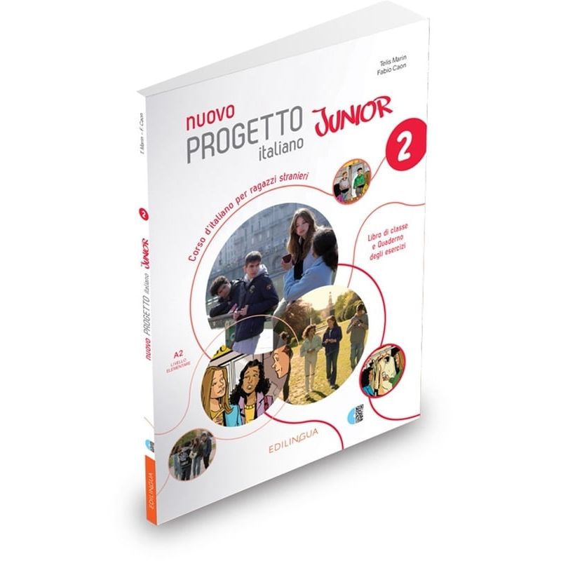 NUOVO PROGETTO ITALIANO JUNIOR 2 - LIBRO DI CLASSE E QUADERNO DEGLI ESERCIZI (Nuevo)