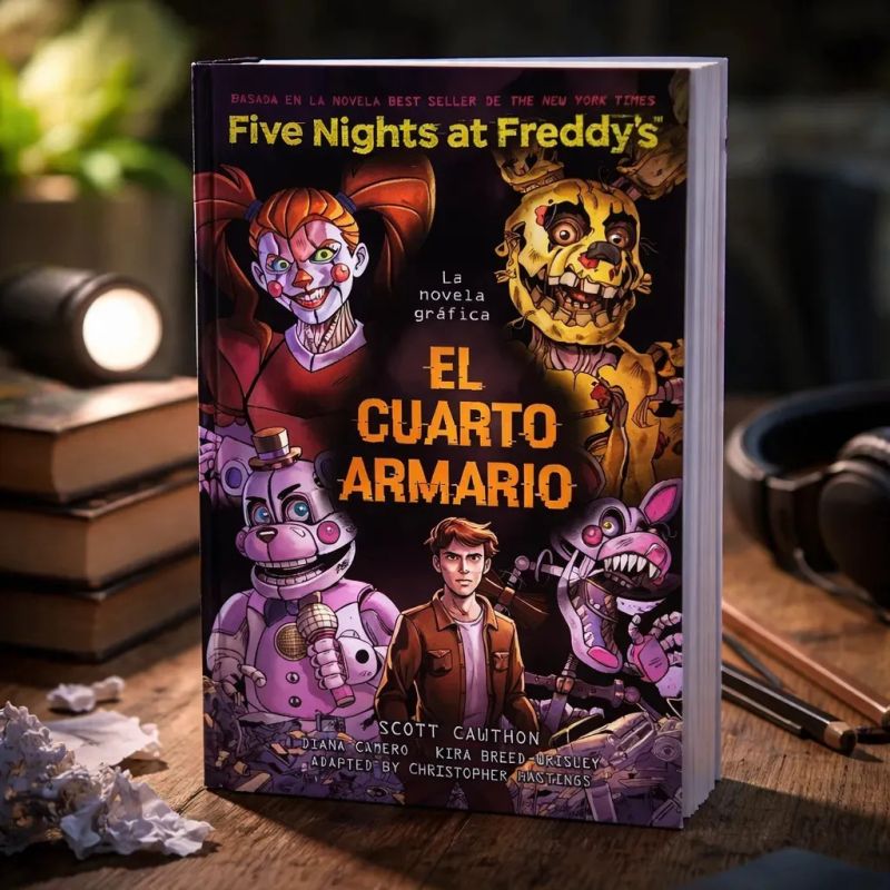 CUARTO ARMARIO, EL - FIVE NIGHT'S AT FREDDY - NOVELA GRAFICA 3 (Nuevo) - Miniatura 2