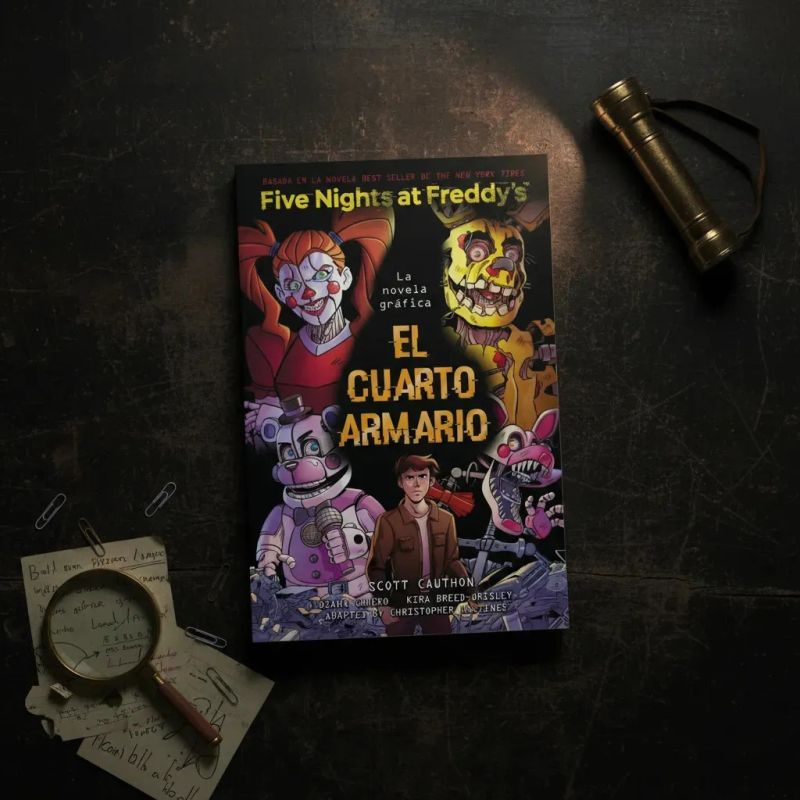 CUARTO ARMARIO, EL - FIVE NIGHT'S AT FREDDY - NOVELA GRAFICA 3 (Nuevo) - Miniatura 4