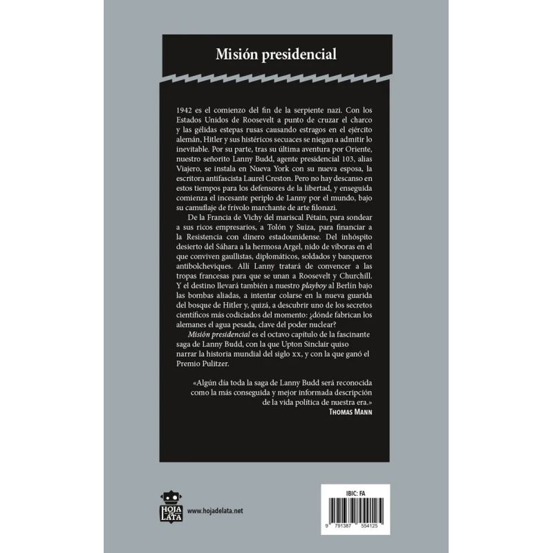 MISION PRESIDENCIAL - LANNY BUDD 8 (Nuevo) - Miniatura 2