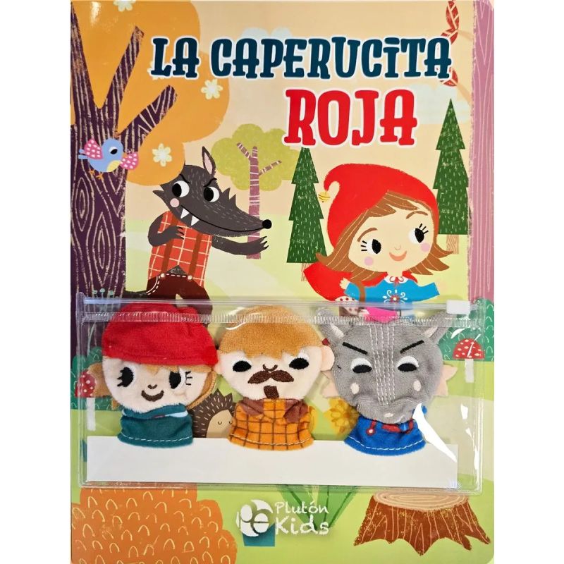 CAPERUCITA ROJA, LA - HISTORIAS VIVAS - TD LIBRO CON 3 TITERES DE DEDO (Nuevo)