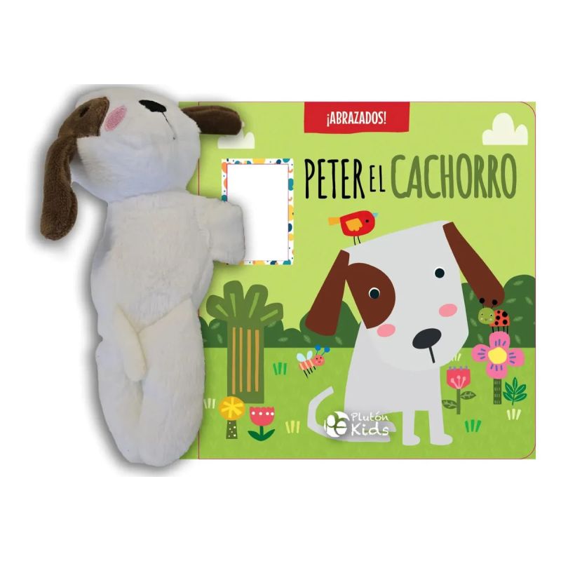 PETER EL CACHORRO - ABRAZADOS - TD CON PELUCHE (Nuevo)