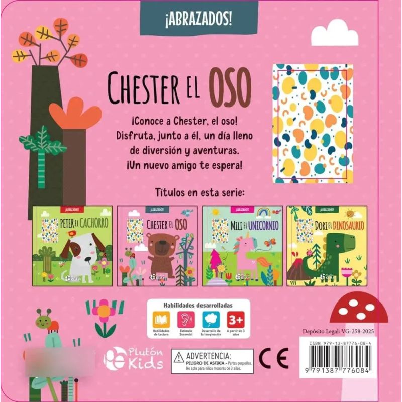 CHESTER EL OSO - ABRAZADOS - TD CON PELUCHE (Nuevo) - Miniatura 2
