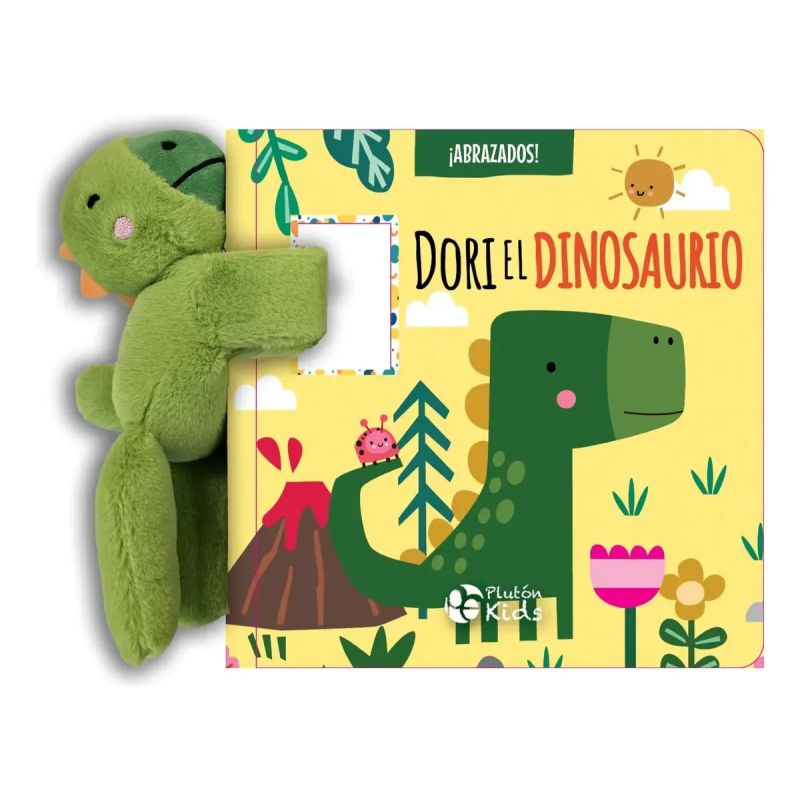 DORI EL DINOSAURIO - ABRAZADOS - TD CON PELUCHE (Nuevo)