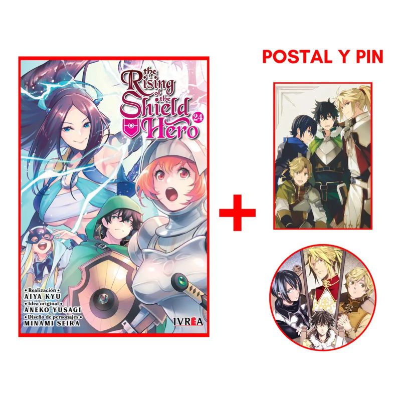 RISING OF THE SHIELD HERO 24, THE (Nuevo)