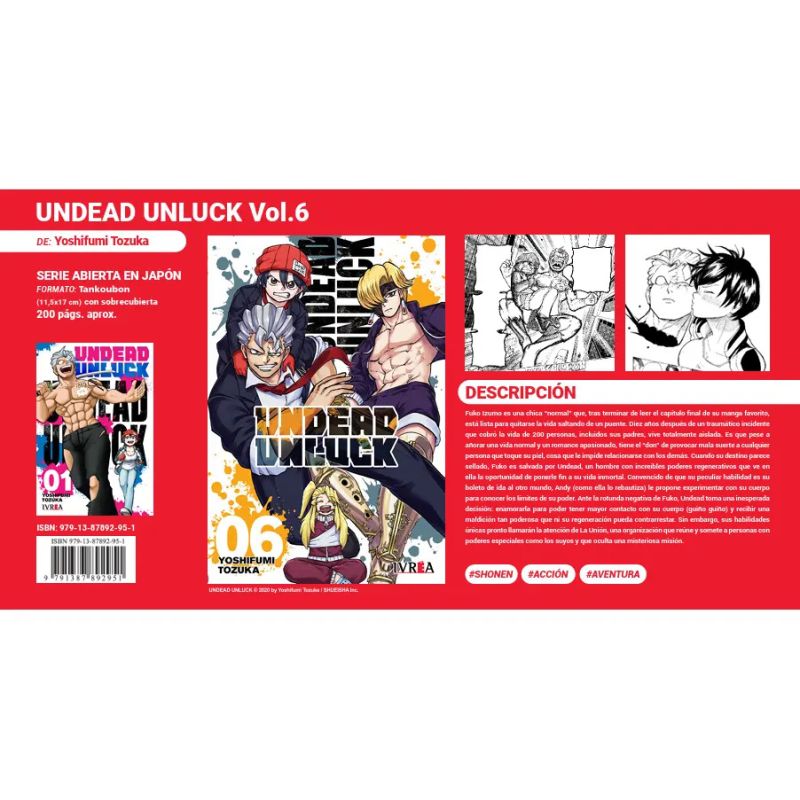 UNDEAD UNLUCK 6 (Nuevo) - Miniatura 2