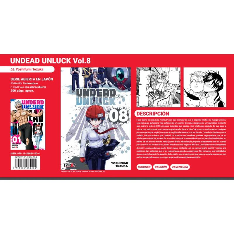 UNDEAD UNLUCK 8 (Nuevo) - Miniatura 2