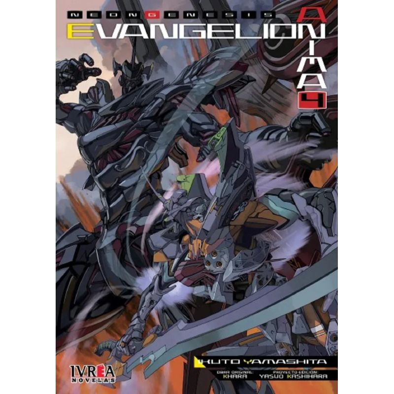 EVANGELION: ANIMA 4 (NOVELA) (Nuevo)