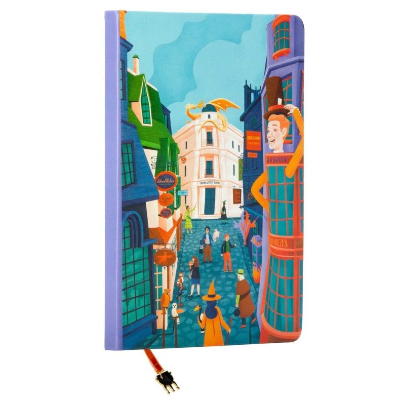 HARRY POTTER: EXPLORING DIAGON ALLEY JOURNAL WITH RIBBON CHARM - HB (Nuevo)