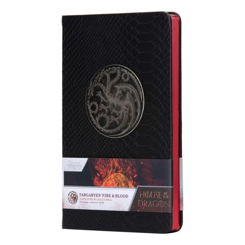 HOUSE OF THE DRAGON - TARGARYEN FIRE &amp; BLOOD JOURNAL - HB (Nuevo)