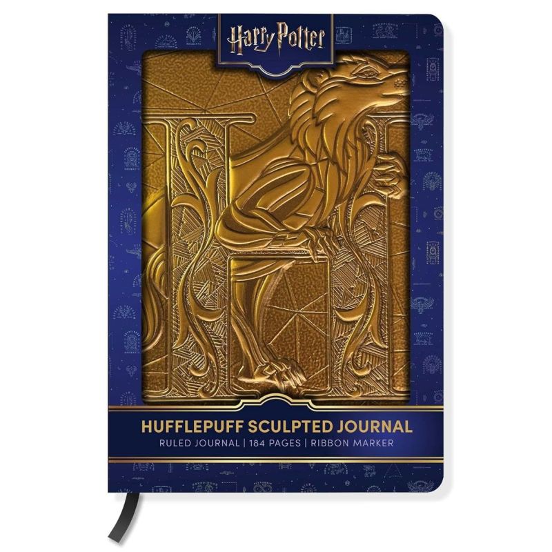 HARRY POTTER SCULPTED JOURNALS: HUFFLEPUFF - HB (Nuevo)