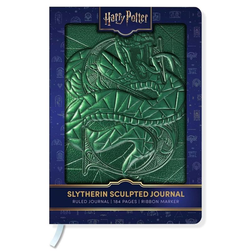 HARRY POTTER SCULPTED JOURNALS: SLYTHERIN - HB (Nuevo)