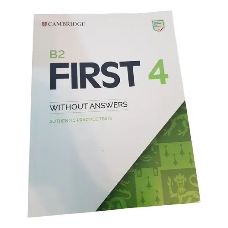 Cambridge English First 4 - B2 Student`s Kel Ediciones (Usado)