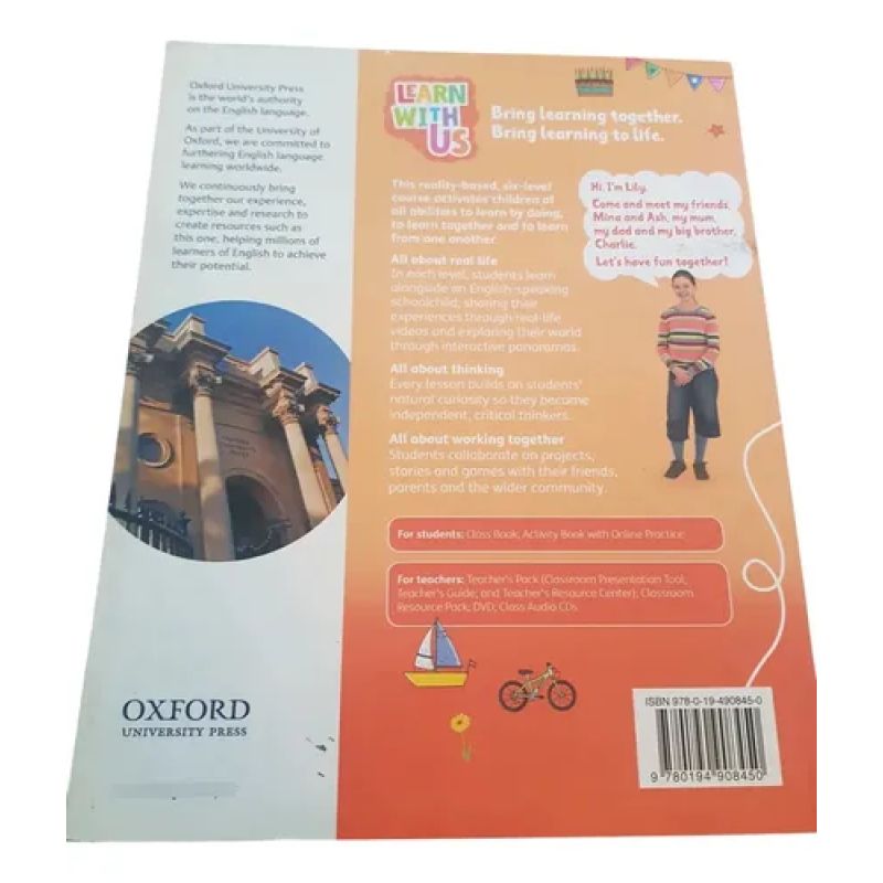 Learn With Us 4 - Class Book - Oxford (Usado) - Miniatura 2