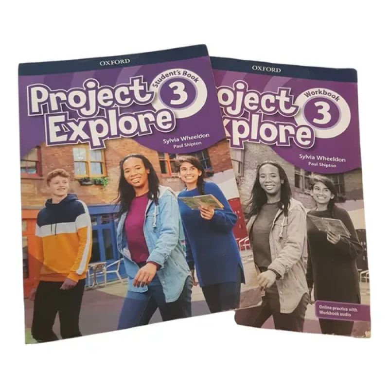 Project Explore 3 - Student's Book + Workbook - 2 Libros (Usado)