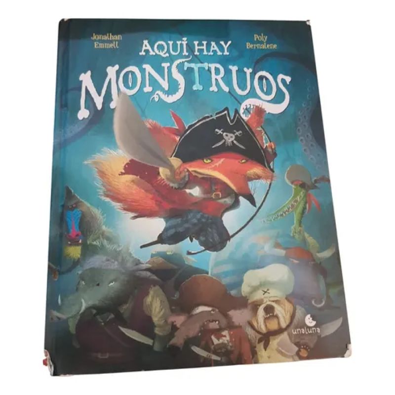 Aquí Hay Monstruos -  Emmett, Bernatene - Una Luna -  T Dura (Usado)