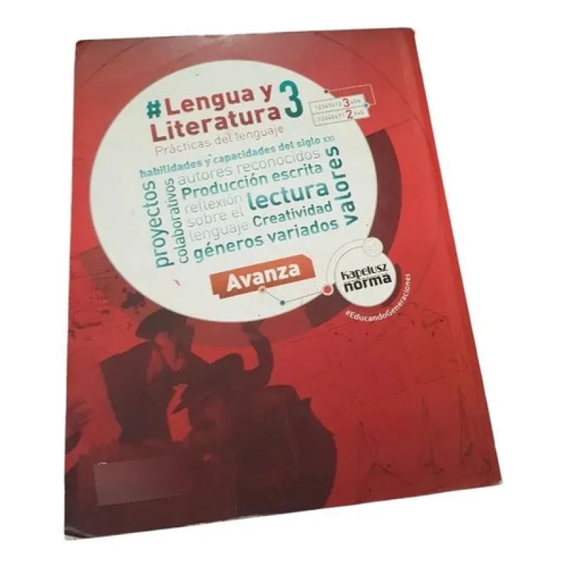 Lengua Y Literatura 3 Sec - Avanza - Kapelusz (Usado) - Miniatura 2