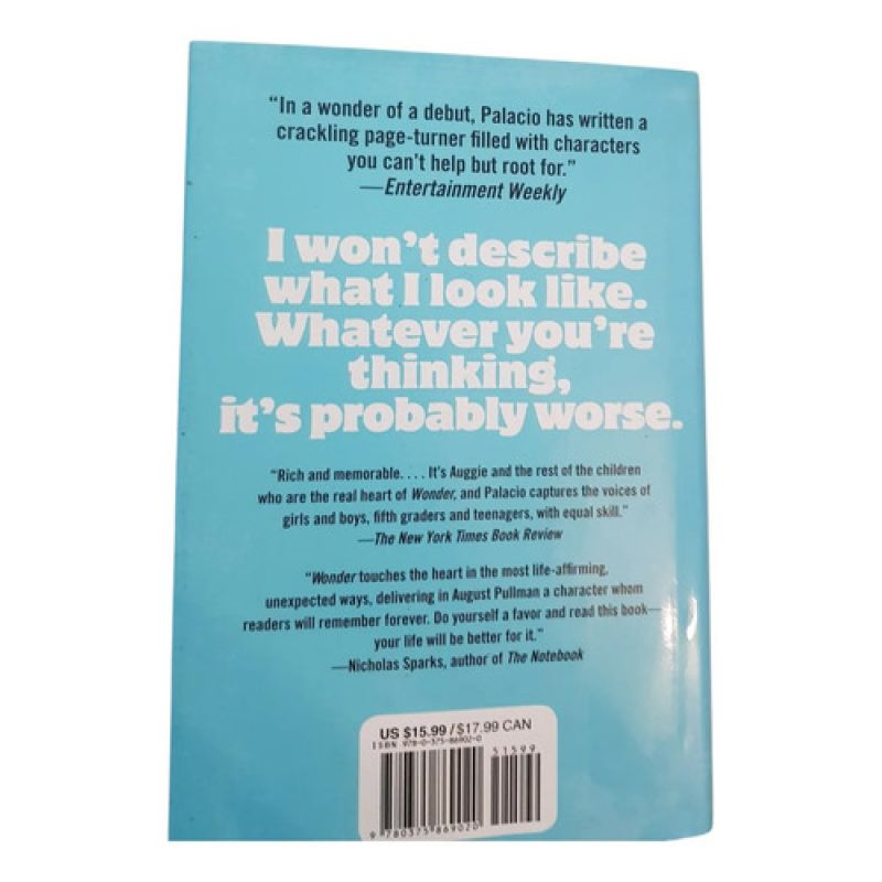 Wonder - R J Palacio - Tapa Dura (Usado) - Miniatura 2
