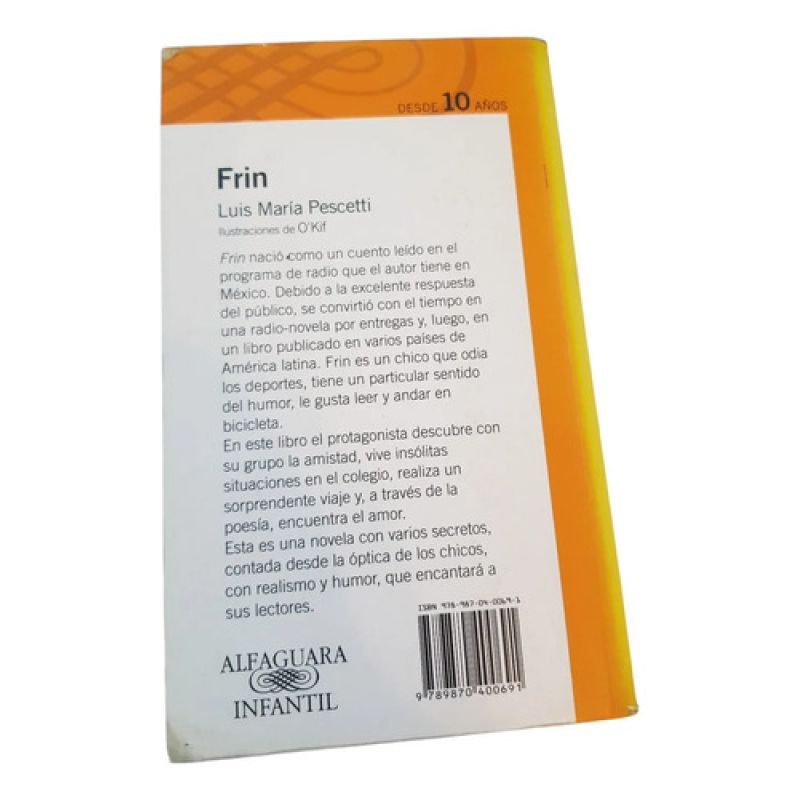 Frin - Luis María Pescetti - Alfaguara (Usado) - Miniatura 2