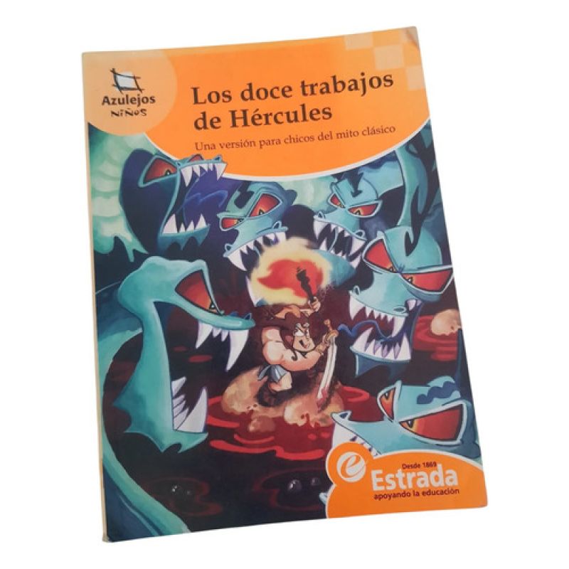 Los Doce Trabajos De Hercules - Azulejos Niños - Estrada (Usado)