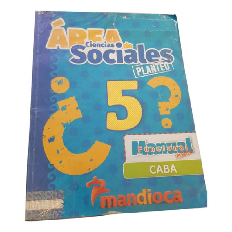 Area Ciencias Sociales 5 Caba - Planteo - Mandioca (Usado)