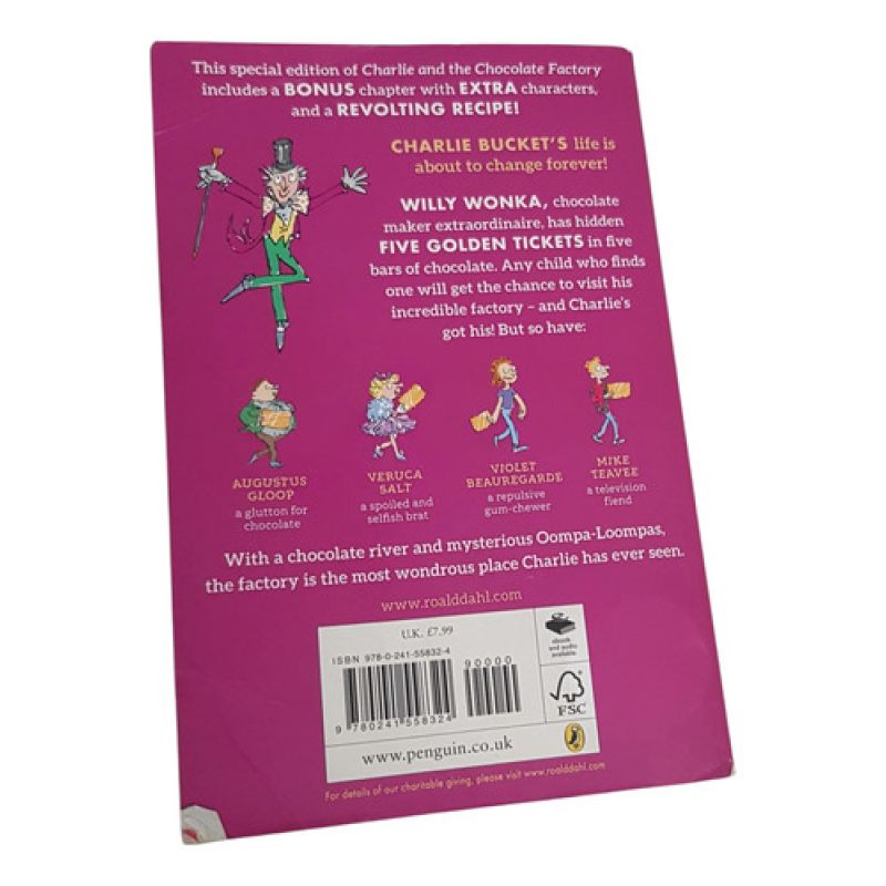 Charlie And The Chocolate Factory -  Roald Dahl - Penguin (Usado) - Miniatura 2