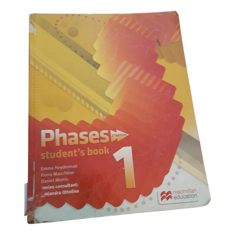 Phases 1 Second Edition - Student S Book - Macmillan (Usado)