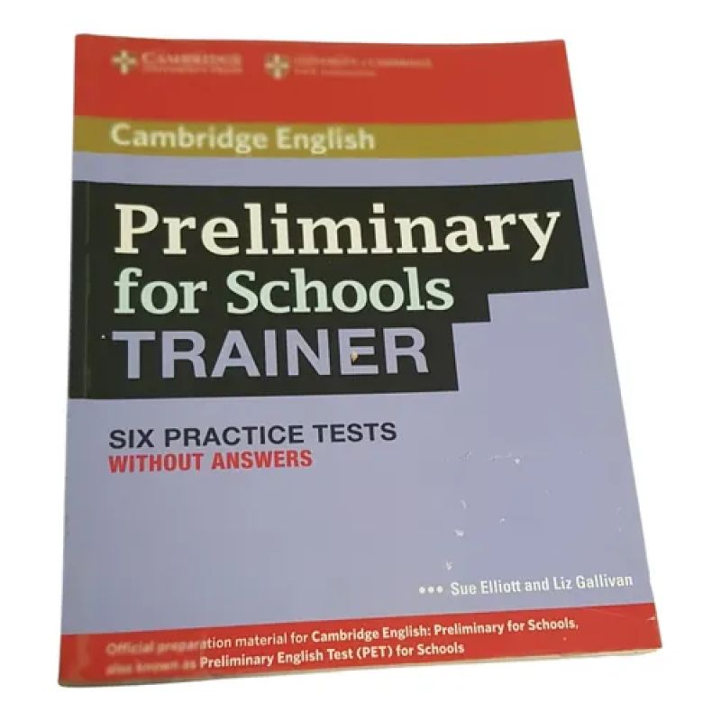 Preliminary For Schools, Trainer -  Six Practice Tests - Cam (Usado)